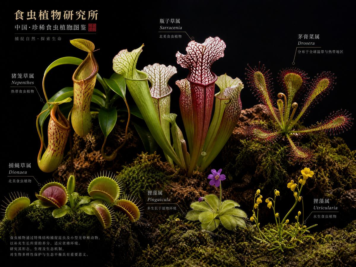 免费看片【免费看片植物视频】热带雨林珍稀食虫植物完整视频教程演示